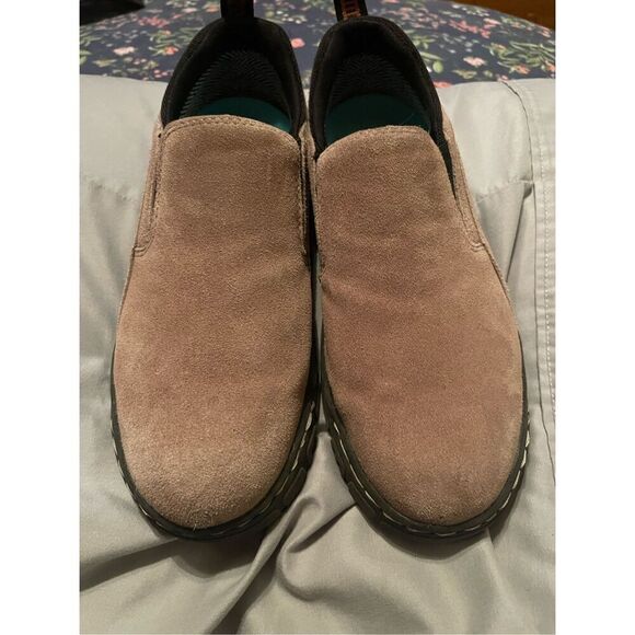 Khombu Liam Men's Brown Casual Leather Slip On Loafers Comfort Shoes Size 9 M - Picture 10 of 12